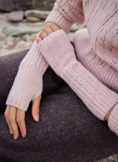 Fisherman Wool Cashmere Handwarmers
